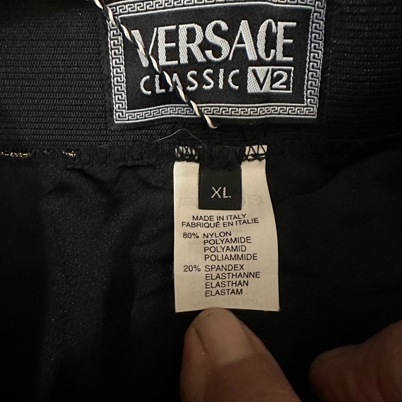 Versace V2 Vintage Men’s Briefs Gold Lame